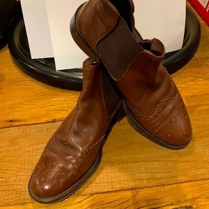 Joan amd David leather bootie